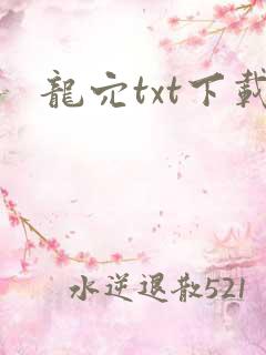 龙穴txt下载