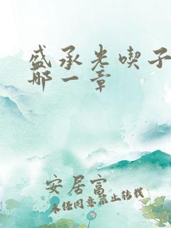 盛承光吃子时奶哪一章