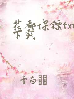 花都保镖txt下载