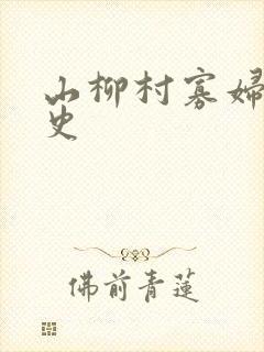 山柳村寡妇的情史