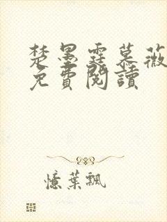 楚墨霆慕薇小说免费阅读