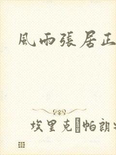 风雨张居正下载