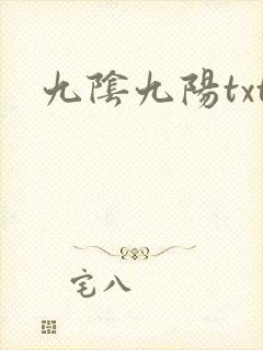 九阴九阳txt