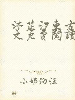 沐芷汐东方逸全文免费阅读