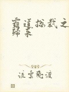 霸道总裁之出狱归来