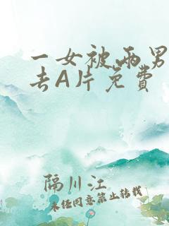 一女被两男桶进去A片免费