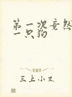 第一次竟然给了一只狗