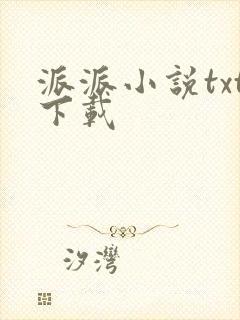 派派小说txt下载