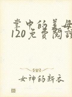 掌中的美母版主120免费阅读