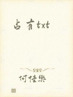 占有txt