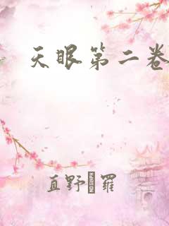 天眼第二卷
