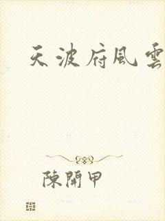 天波府风云