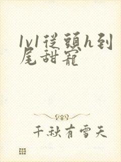 1v1从头h到尾甜宠