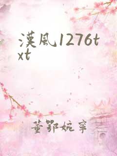 汉风1276txt