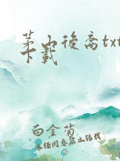 茅山后裔txt下载