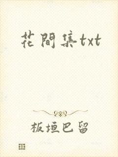 花间集txt
