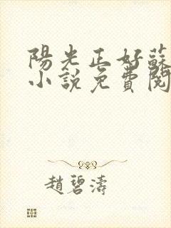 阳光正好苏玥玥小说免费阅读无弹窗