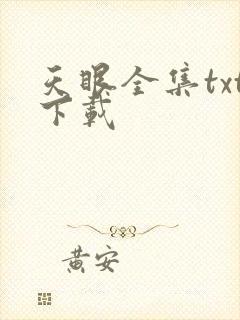 天眼全集txt下载