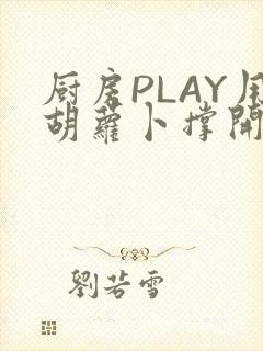 厨房PLAY用胡萝卜撑开男男