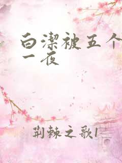白洁被五个人玩一夜
