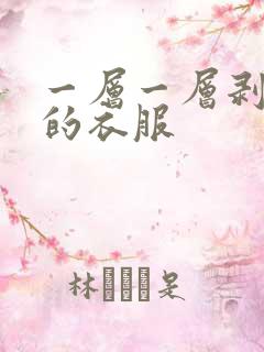 一层一层剥开我的衣服