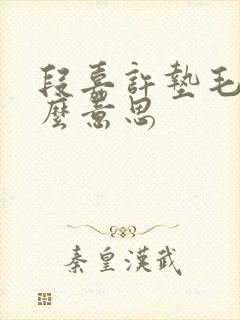 段嘉许垫毛巾什么意思