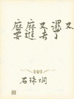 麻麻又湿又紧我要进去了