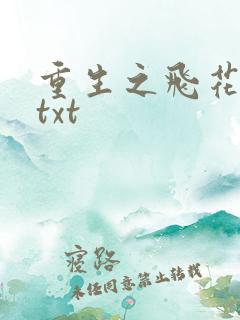 重生之飞花落照txt