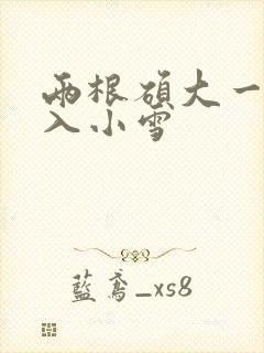 两根硕大一起挤入小雪