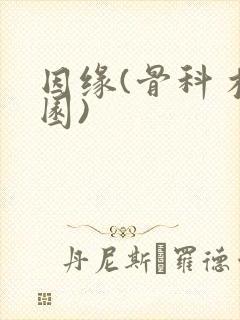 因缘(骨科 校园)