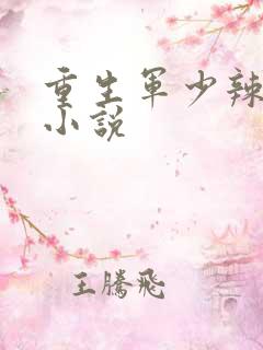 重生军少辣娇妻小说