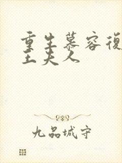 重生慕容复之弄王夫人