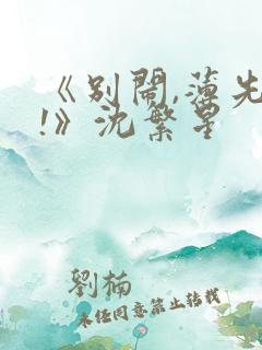 《别闹,薄先生!》沈繁星