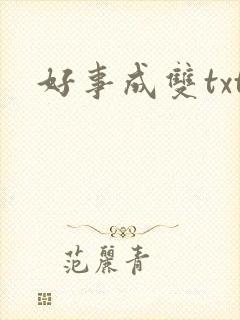 好事成双txt