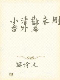 小清欢未删减版番外篇