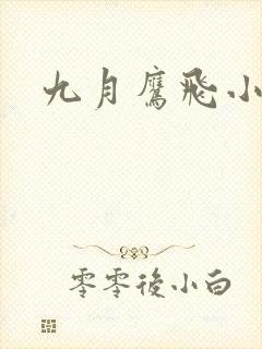 九月鹰飞小说