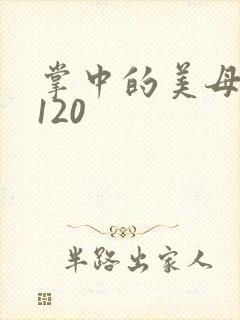 掌中的美母版主120