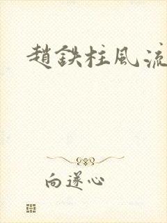 赵铁柱风流小说