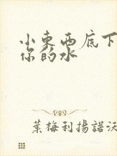 小东西底下都是你的水