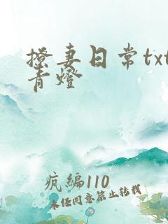 撩妻日常txt青灯