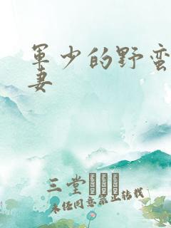 军少的野蛮小娇妻