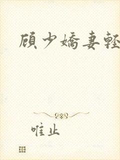 顾少娇妻轻点虐