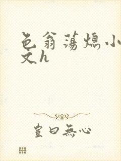 色翁荡熄小说全文h