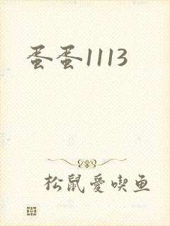 蛋蛋1113