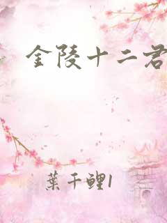 金陵十二君