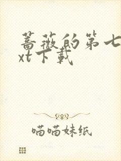 蔷薇的第七夜txt下载