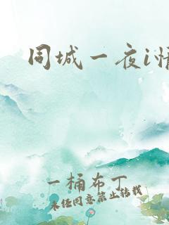 同城一夜i情