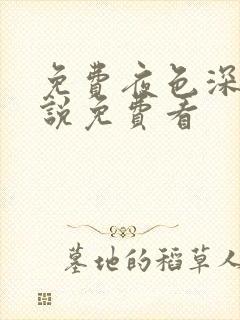 免费夜色深处小说免费看