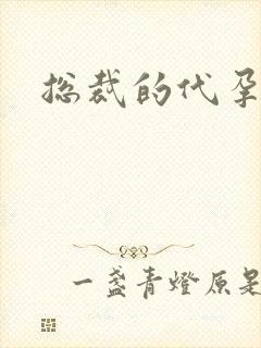 总裁的代孕女友