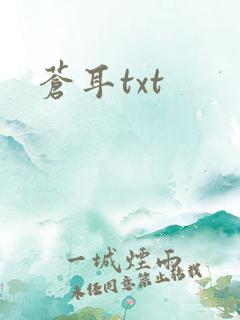 苍耳txt